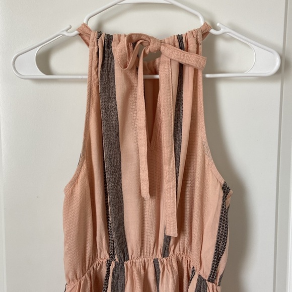 Cloth & Stone Womens Woven Striped Halter Maxi Dress Size XS - Picture 6 of 8